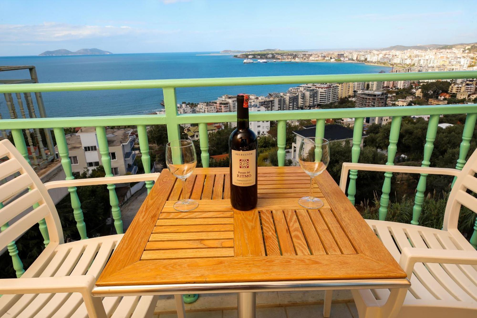 Rezidenca Panorama Apartments Vlorë Eksteriør bilde
